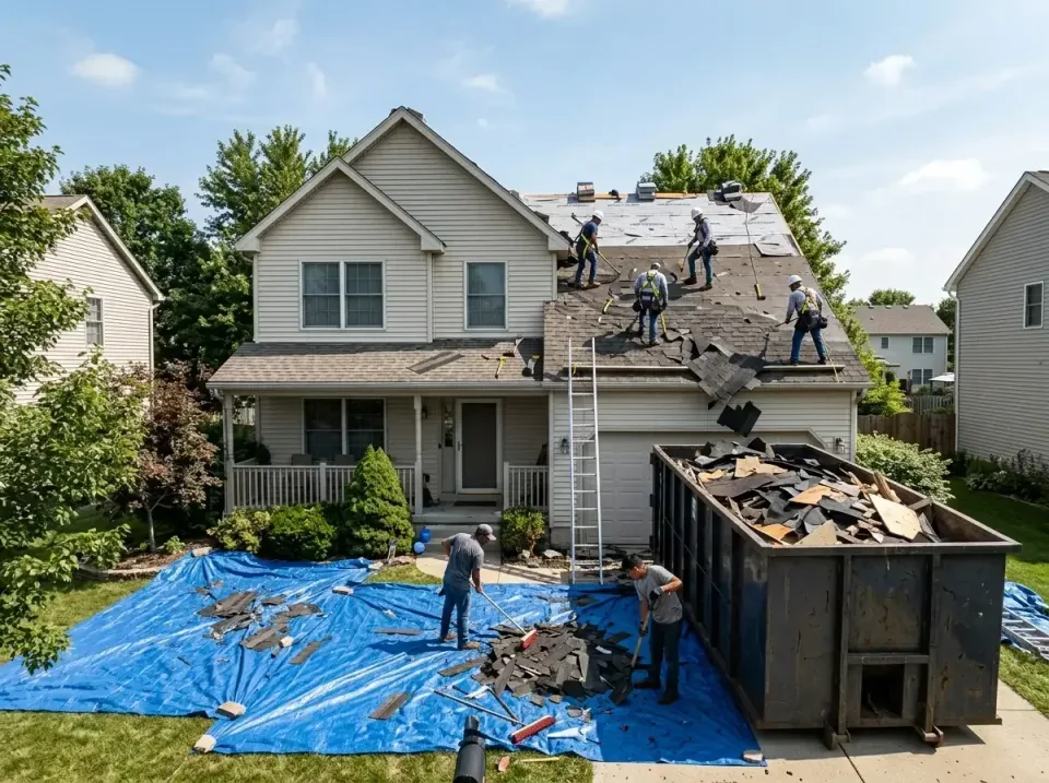 roof-replacement-debris-remova-004 — frequently asked questions, Cheapest Dumpster Rentals in Uhrichsville, OH